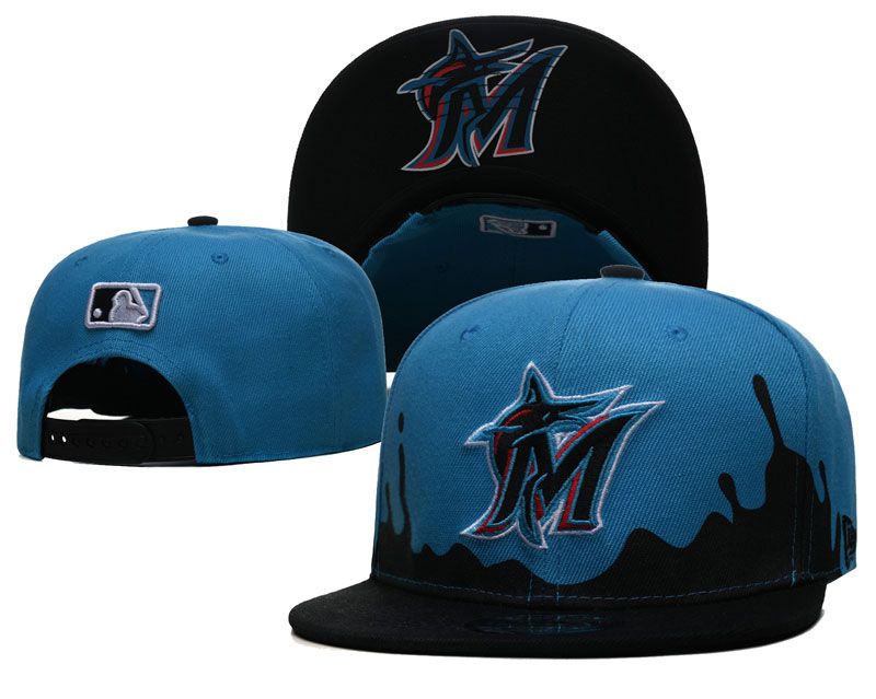 2022 MLB Miami Marlins Hat YS09271->nba hats->Sports Caps
